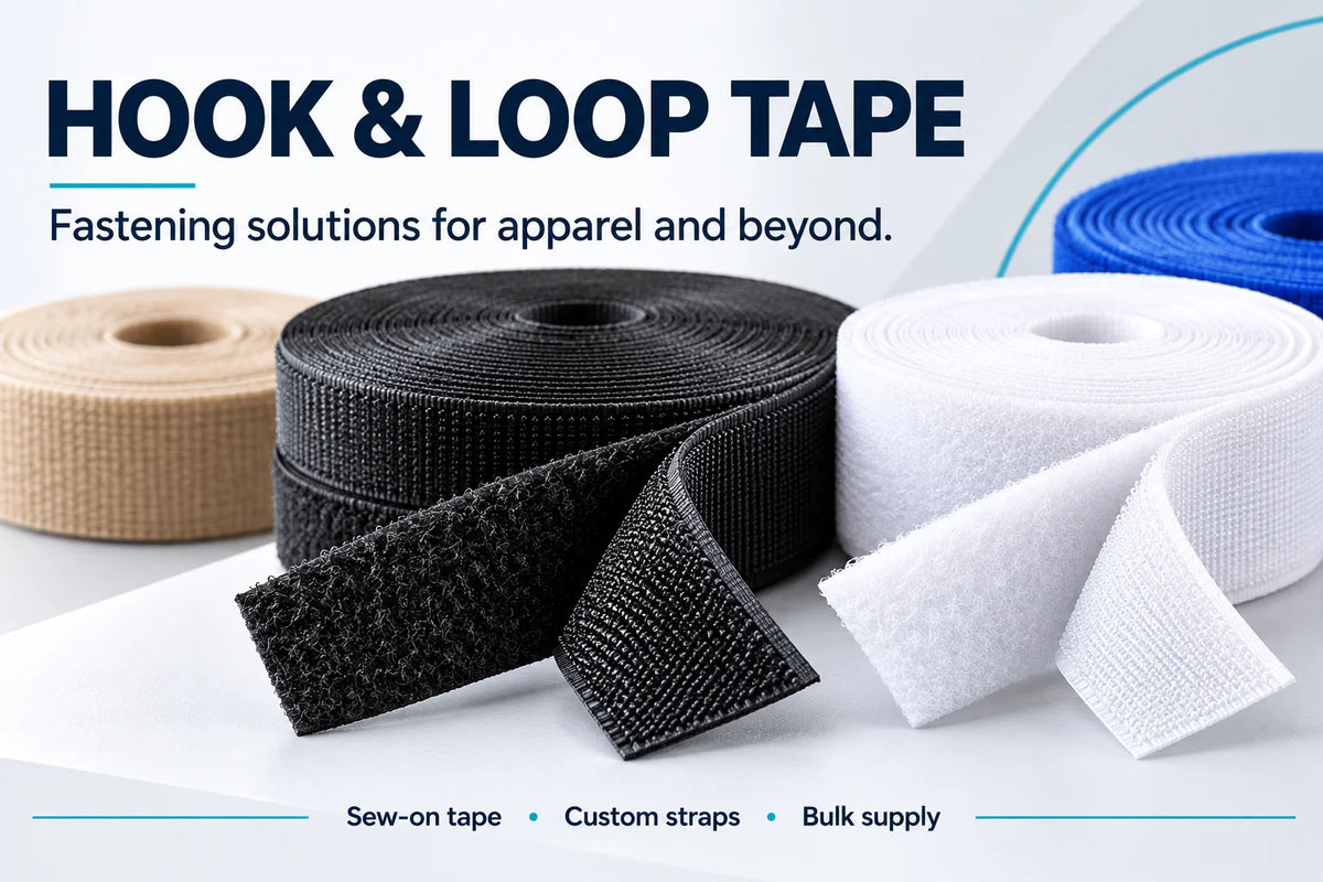 Hook and loop tape product structure diagram