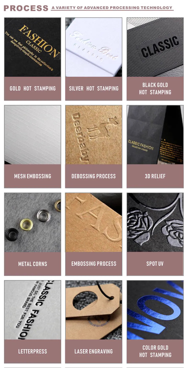 Hot foil stamping, metallic sheen, and precision die-cutting on gift packaging cards