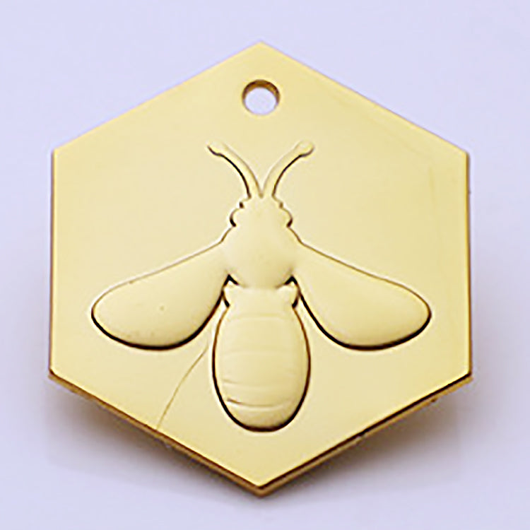 Custom Logo Garment Metal Label Tag | Branded Metal Tags for Clothing, Denim & Leather Goods