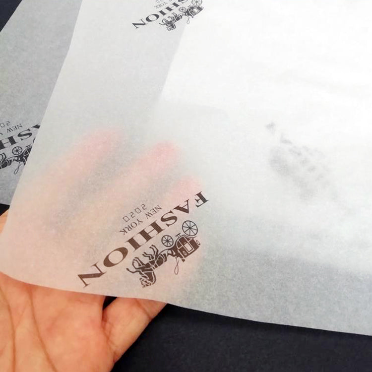 Custom Printed Logo Packaging Tissue Paper | Branded Wrapping for Retail & Gift Boxes