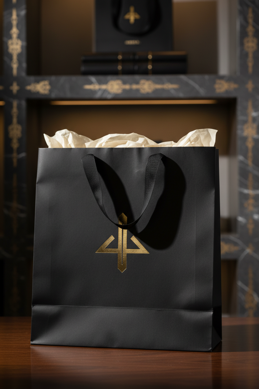 Custom Shopping Paper Bag