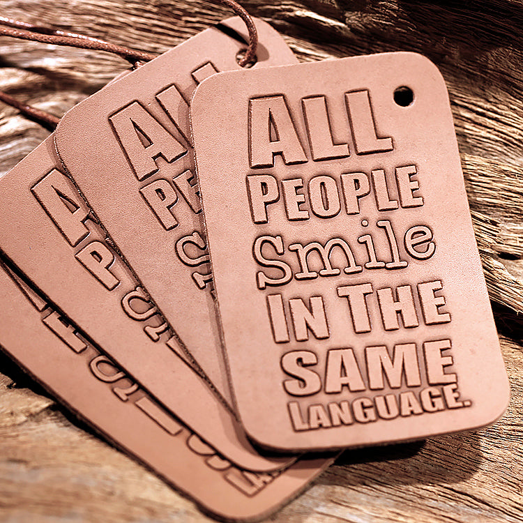 Custom Debossed Logo Jeans Leather Patches – Real & PU Leather Brand Labels
