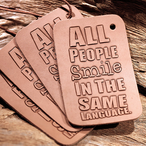 Custom Debossed Logo Jeans Leather Patches – Real & PU Leather Brand Labels