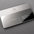 Custom Luxury Metal Business Card