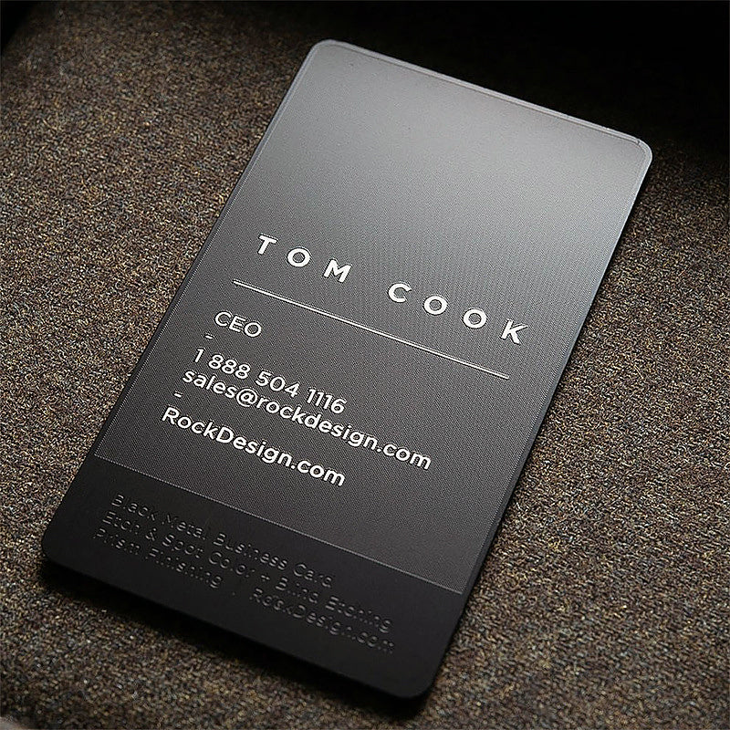 Custom Business Cards Metal