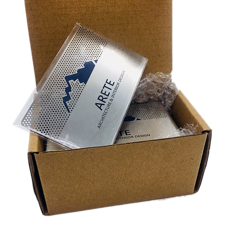 Stainless Steel Business Card