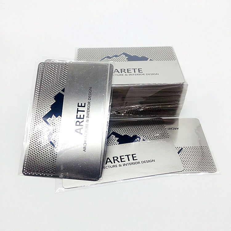 Stainless Steel Business Card