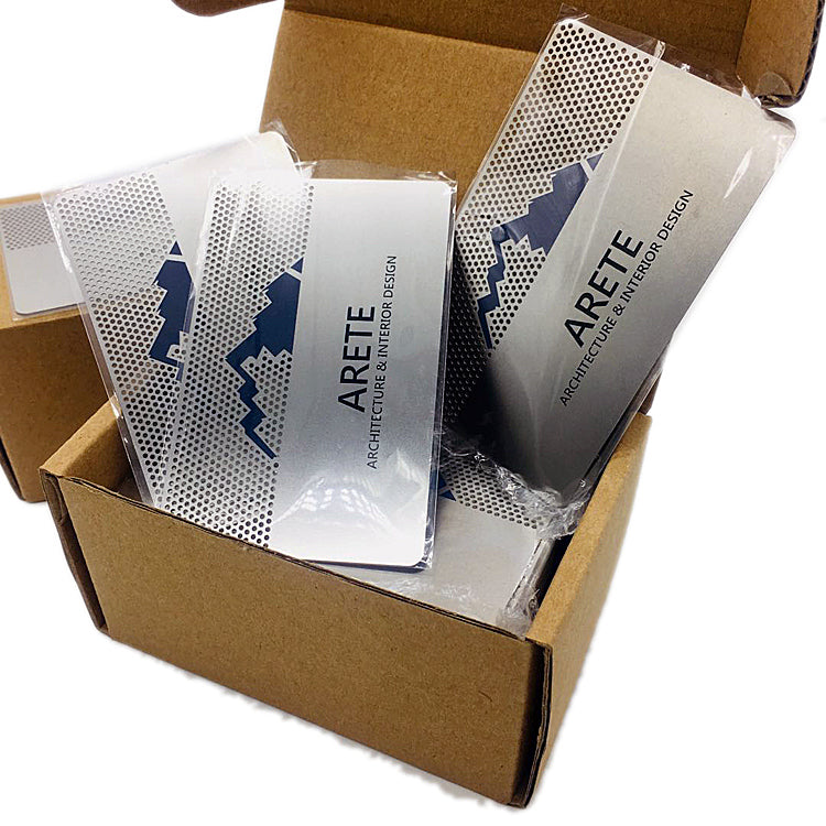 Stainless Steel Business Card