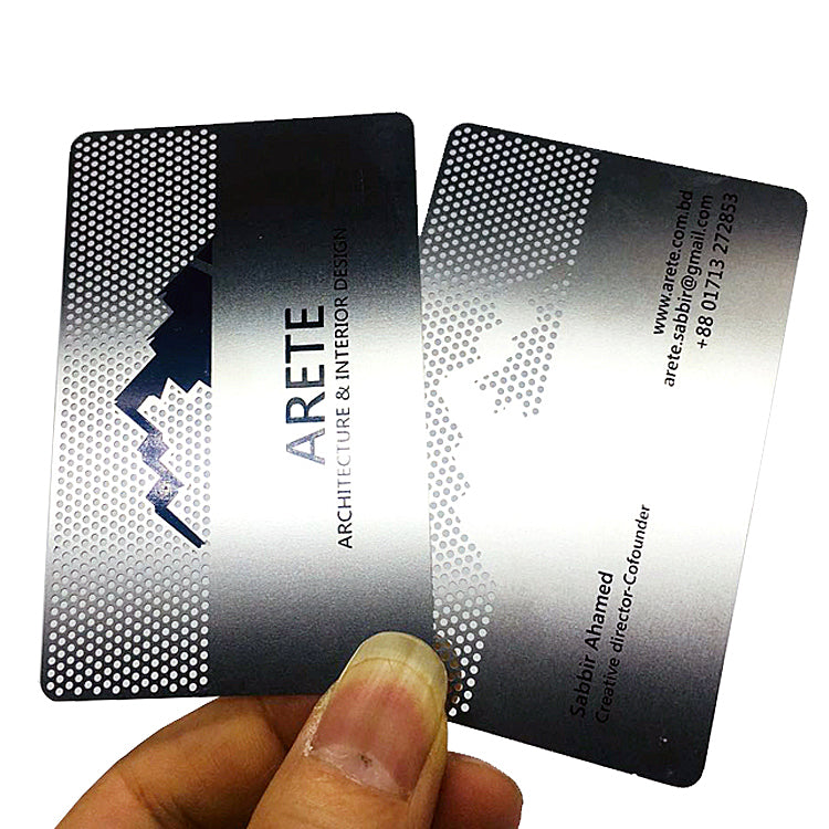 Stainless Steel Business Card