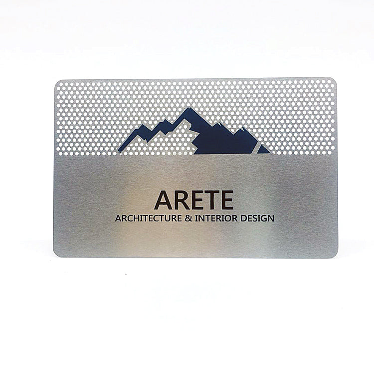 Stainless Steel Business Card