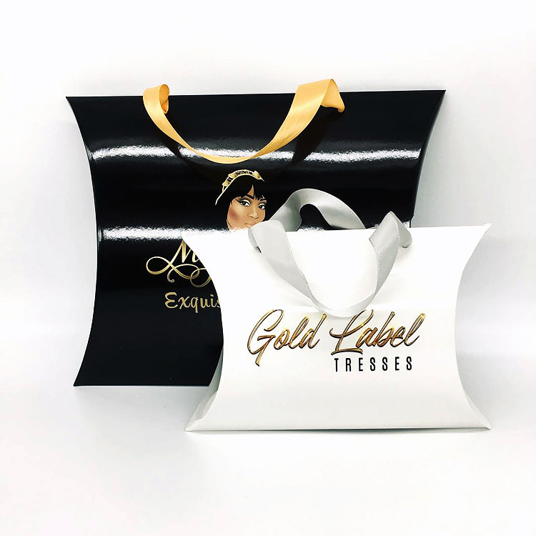 Custom Pillow Box Paper Bag