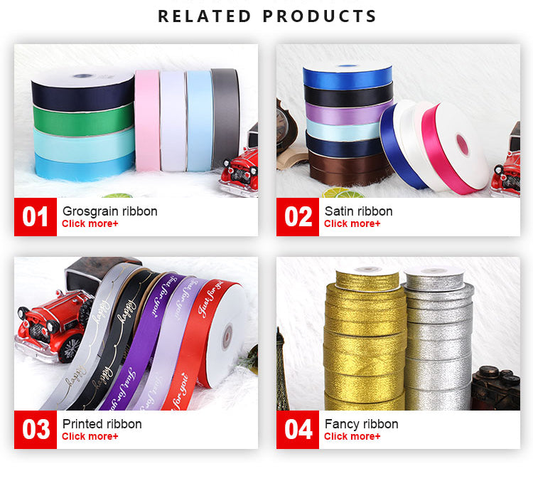 Custom Printed Logo Packaging Silk Ribbon | Branded Satin Ribbon for Gift Boxes & Retail Packaging