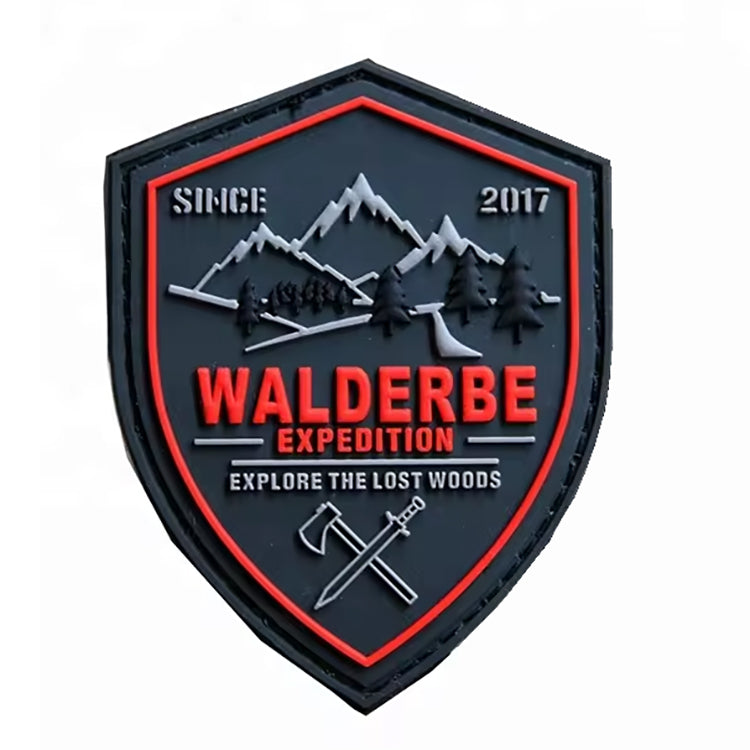 Custom Clothing Silicone Rubber Patches – 2D & 3D PVC Brand Patches