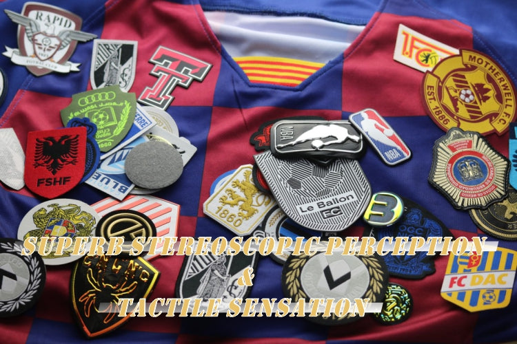 Custom Clothing Silicone Rubber Patches – 2D & 3D PVC Brand Patches