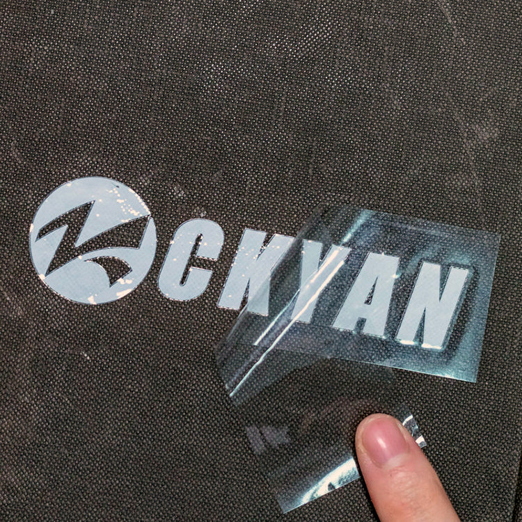 Custom UV Transfer Sticker with Gold Foil – Premium Branded Labels