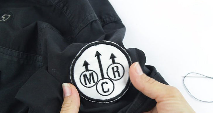 Custom Mezz Cues Woven Patch