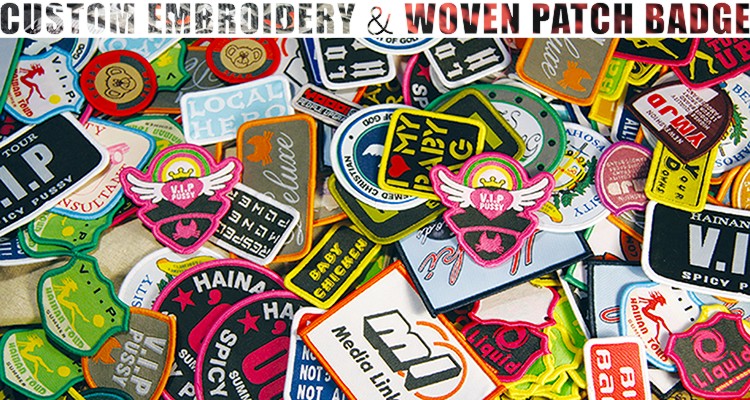 Custom Shool Uniform Woven Badge