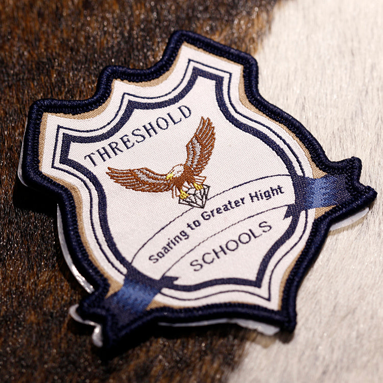 Custom Native American Chief Headdress Embroidered Woven Patch
