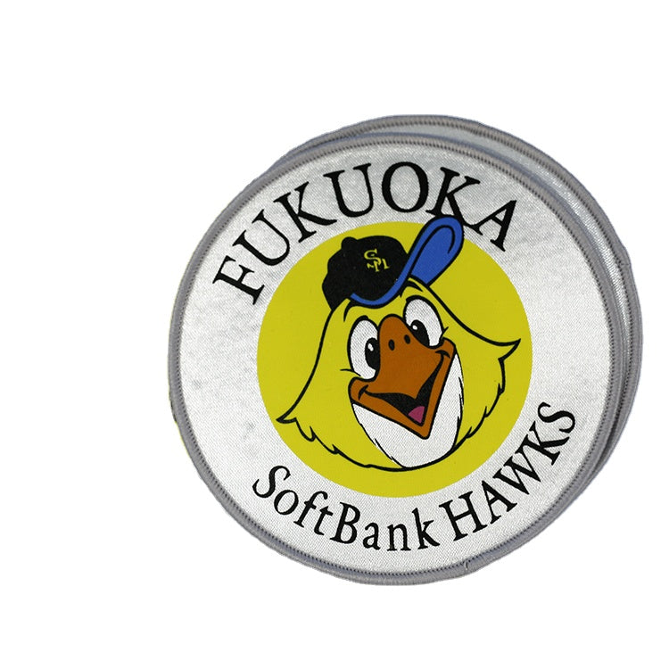 Custom Round Crest Woven Badge