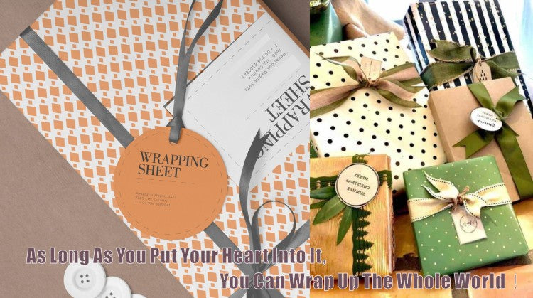Custom Printed Logo Packaging Tissue Paper | Branded Wrapping for Retail & Gift Boxes