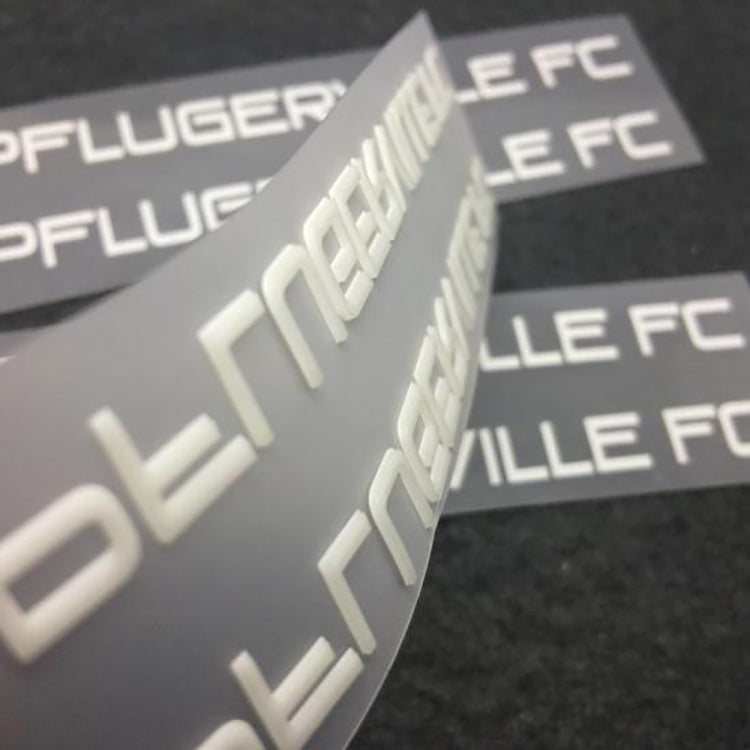 Custom Logo Clothing Transfer Label | Branded Iron-On & Heat Transfer Labels for Apparel