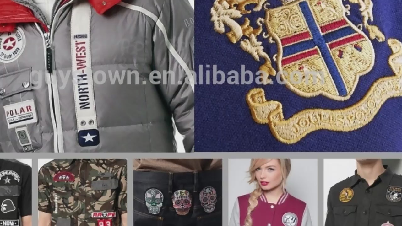Custom Shool Uniform Woven Badge