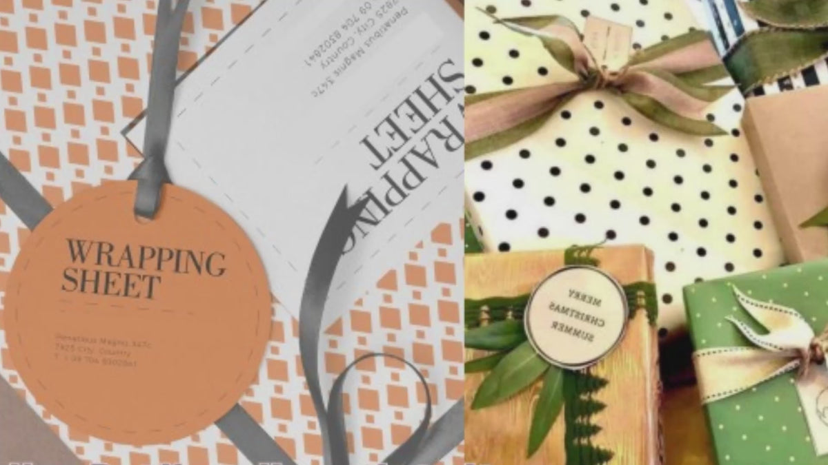 Custom Printed Logo Packaging Tissue Paper | Branded Wrapping for Retail & Gift Boxes