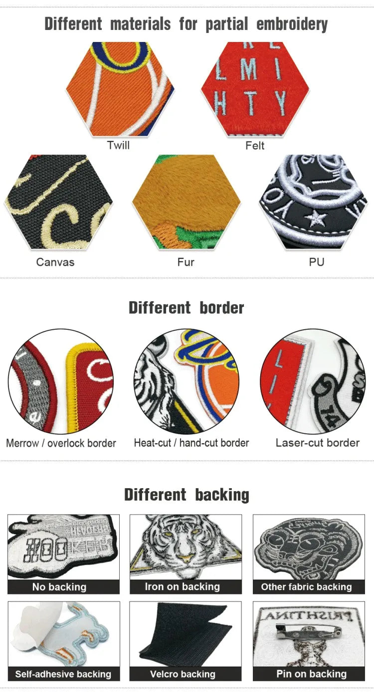 Custom Shield Woven Patch