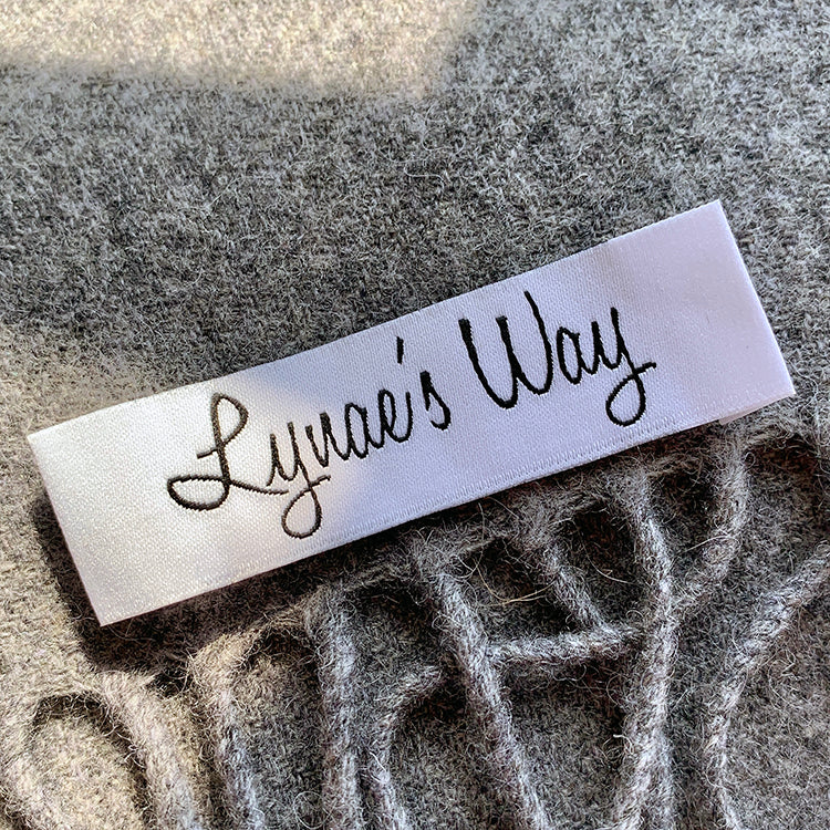 Custom Woven Clothing Neck Label